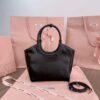 Fake Miu Miu Ivy Small Tote Black - top-grade luxury bag dupe