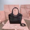 Fake Miu Miu Ivy Small Tote Black - top-grade luxury bag dupe