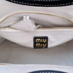 Replica Miu Miu Ivy Small Tote Black