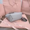Fake Miu Miu Ivy Small Tote Grey - best quality fake designer bag