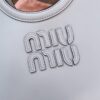 Fake Miu Miu Ivy Small Tote Grey - best quality fake designer bag