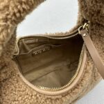 Replica Miu Miu Wander Wool Brown - 1:1 premium replica handbag