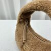 Replica Miu Miu Wander Wool Brown - premium superclone handbag