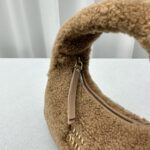 Replica Miu Miu Wander Wool Brown - premium superclone handbag