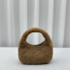 Replica Miu Miu Wander Wool Brown - best quality fake designer bag
