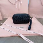 Replica Miu Miu Clutch Black - affordable luxury replica bag