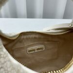 Replica Miu Miu Wander White Wool - elite factory replica handbag