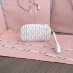 Replica Miu Miu Clutch White