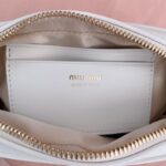 Replica Miu Miu Clutch White - affordable luxury replica bag