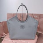 Replica Miu Miu Ivy Tote Grey - designer handbag clone