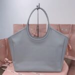 Replica Miu Miu Ivy Tote Grey - top-grade luxury bag dupe