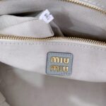 Replica Miu Miu Ivy Tote Grey - high-quality designer bag dupe