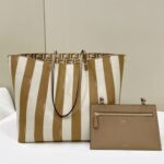 Replica Fendi Two Side Small Tote Beige - affordable luxury replica bag