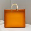 Replica Fendi Peekaboo Tote Orange - best quality fake designer bag