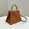 Fake Fendi Peekaboo Mini Brown - premium superclone handbag