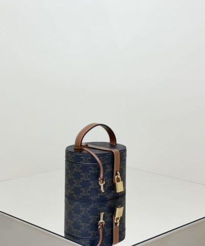 Fake Celine Triomphe Moonlight Box - ultra-realistic fake purse