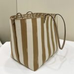 Replica Fendi Two Side Small Tote Beige - 1:1 premium replica handbag