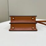 Replica Fendi Peekaboo Mini Brown