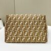 Fake Fendi Two Side Small Tote Beige - best quality fake designer bag