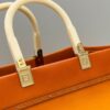 Replica Fendi Peekaboo Tote Orange - 1:1 premium replica handbag