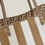 Replica Fendi Two Side Small Tote Beige