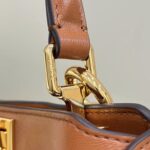 Replica Fendi Peekaboo Mini Brown