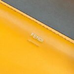 Replica Fendi Peekaboo Tote Orange - premium superclone handbag