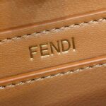 Replica Fendi Peekaboo Mini Brown - affordable luxury replica bag