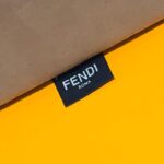 Replica Fendi Peekaboo Tote Orange - premium superclone handbag