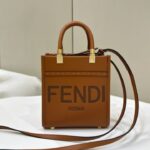 Replica Fendi Mini Tote Brown