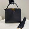 Replica Fendi Peekaboo X Lite Black - affordable luxury replica bag
