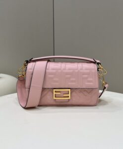 Fake Fendi Baguette Pink - premium superclone handbag
