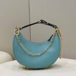 Replica Fendi Fendigraphy Large Sky Blue - designer handbag clone