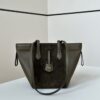 Fake Fendi Origami Small Dark Green - best quality fake designer bag