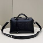 Replica Fendi By The Way Boston Black - top-grade luxury bag dupe