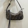 Fake Fendi Simply Brown Cotton - premium superclone handbag