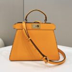 Replica Fendi Peekaboo Medium Orange - high-quality designer bag dupe