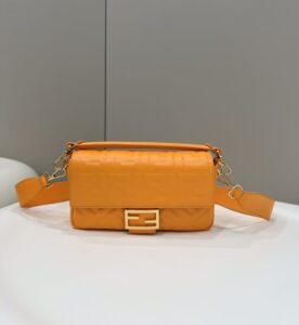Fake Fendi Baguette Orange - high-end replica designer purse