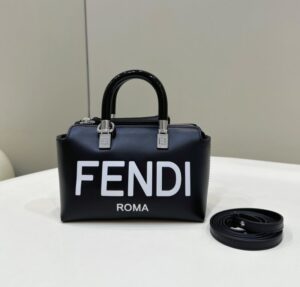 Replica Fendi Boston Black - best quality fake designer bag