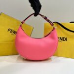 Replica Fendi Fendigraphy Large Pink - 1:1 premium replica handbag