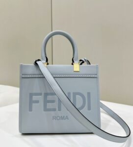 Replica Fendi Small Tote Sky Blue - best quality fake designer bag