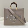 Replica Fendi Sunshine Tote Beige - designer handbag clone