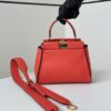 Fake Fendi Peekaboo Medium Red - ultra-realistic fake purse