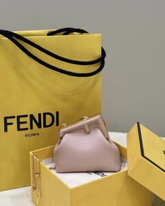 Fake Fendi First Mini Nude - 1:1 premium replica handbag