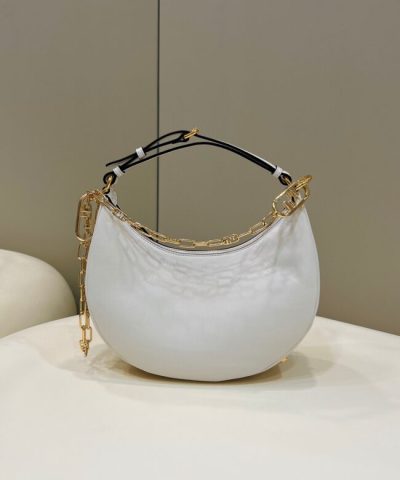 Replica Fendi Fendigraphy Large White - high-end replica designer purse