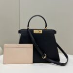 Replica Fendi Peekaboo Medium Black