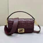 Replica Fendi Stokbrood Bordeaux