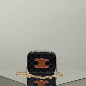 Replica Celine Triomphe Box On Chain - high-quality designer bag dupe