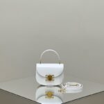 Replica Celine Mini Triomphe White - high-quality designer bag dupe