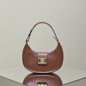 Fake Celine Triomphe Ava Brown - top-grade luxury bag dupe